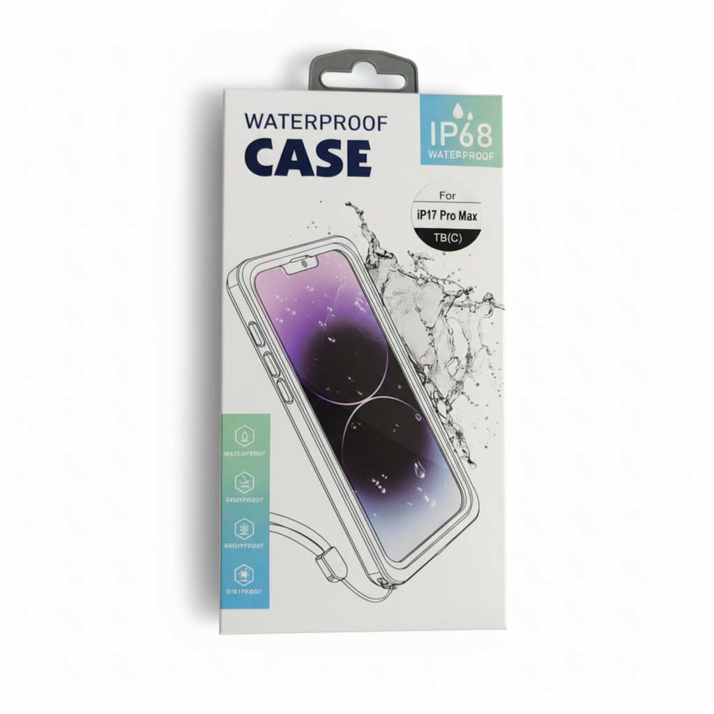 Carcasa sellada Waterproof  , resistente , carga inalámbrica magsafe ,   iPhone 17 Pro max