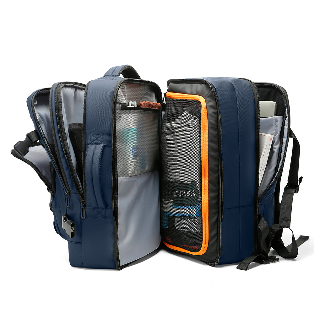 Mochila de viaje . Modelo , Blue Cabin