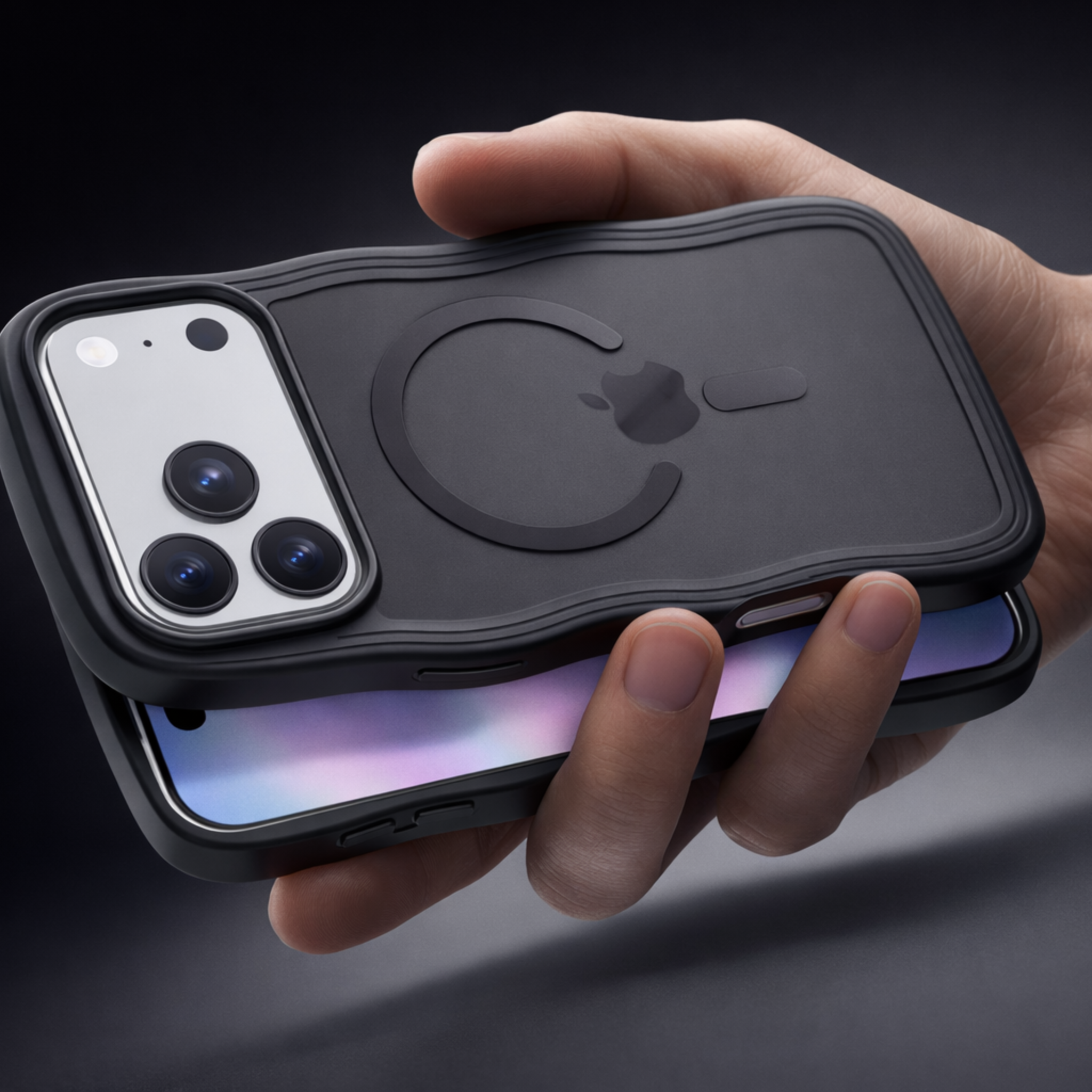 Carcasa protectora ergonomica iPhone 17 Pro max