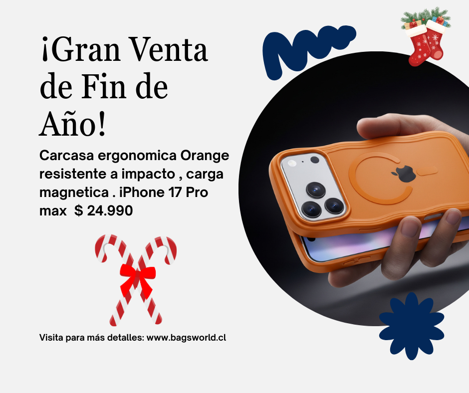 Carcasa protectora ergonomica iPhone 17 Pro max