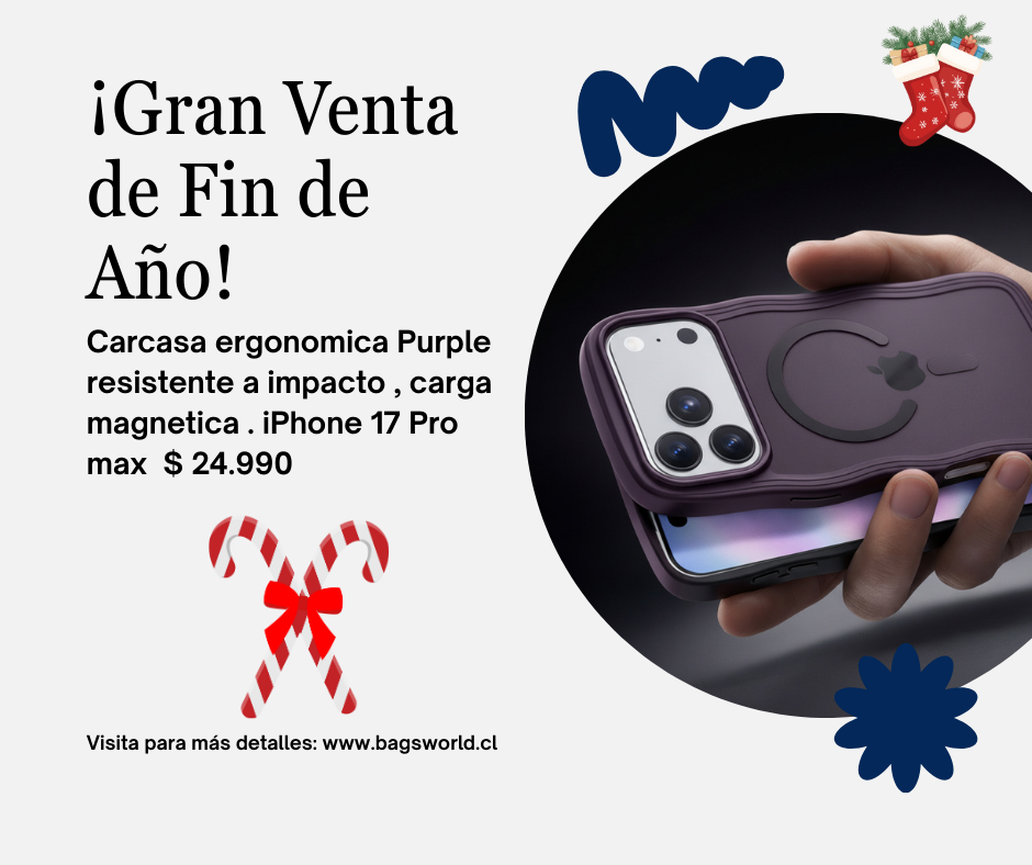 carcasa protectora ergonomica iPhone 17 Pro max