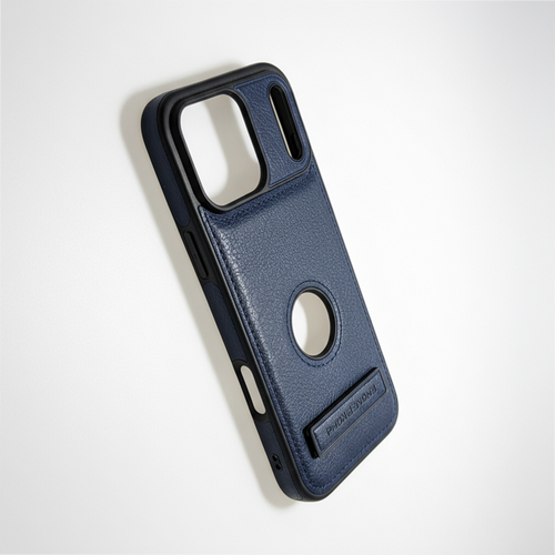 Carcasa cuero ecologico LX Blue , para iPhone 17 Pro max