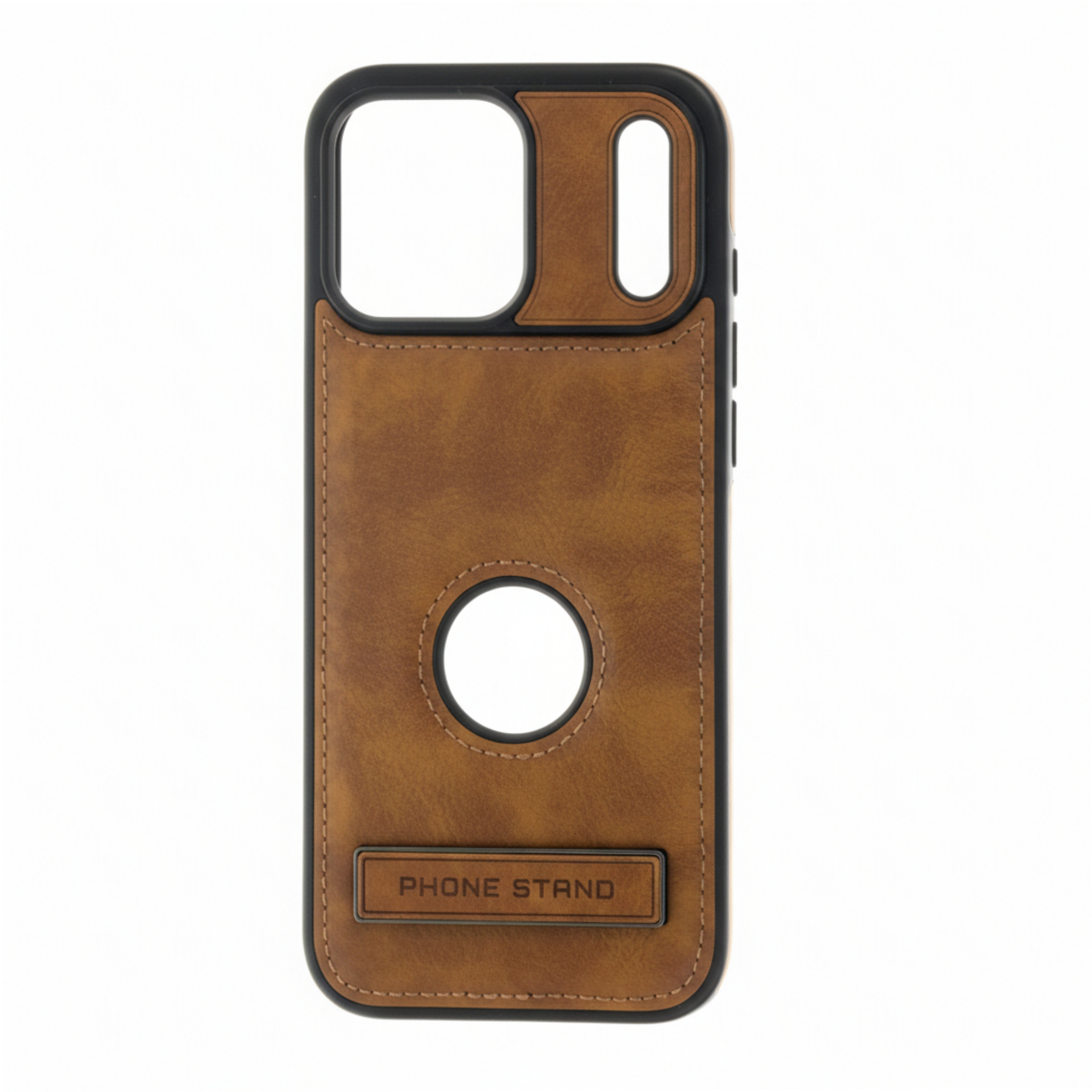 Carcasa protectora cuero ecologico LX , para iPhone 17 Pro max