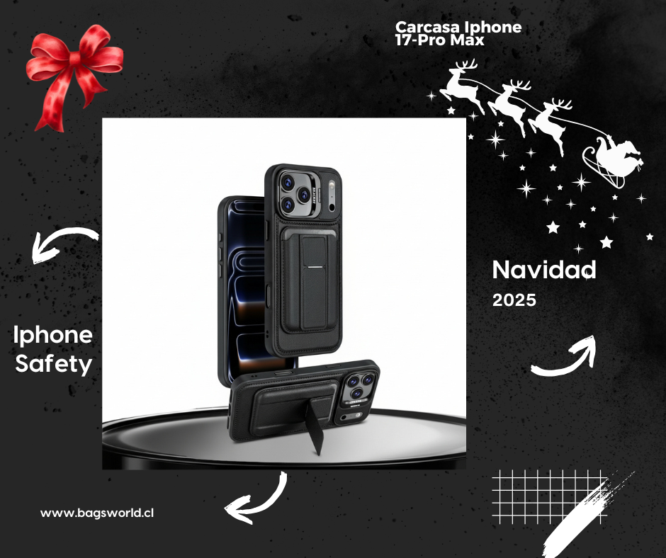 Carcasa de cuero ecologico con tarjetero magnetico Magsafe , iPhone 17 Pro max