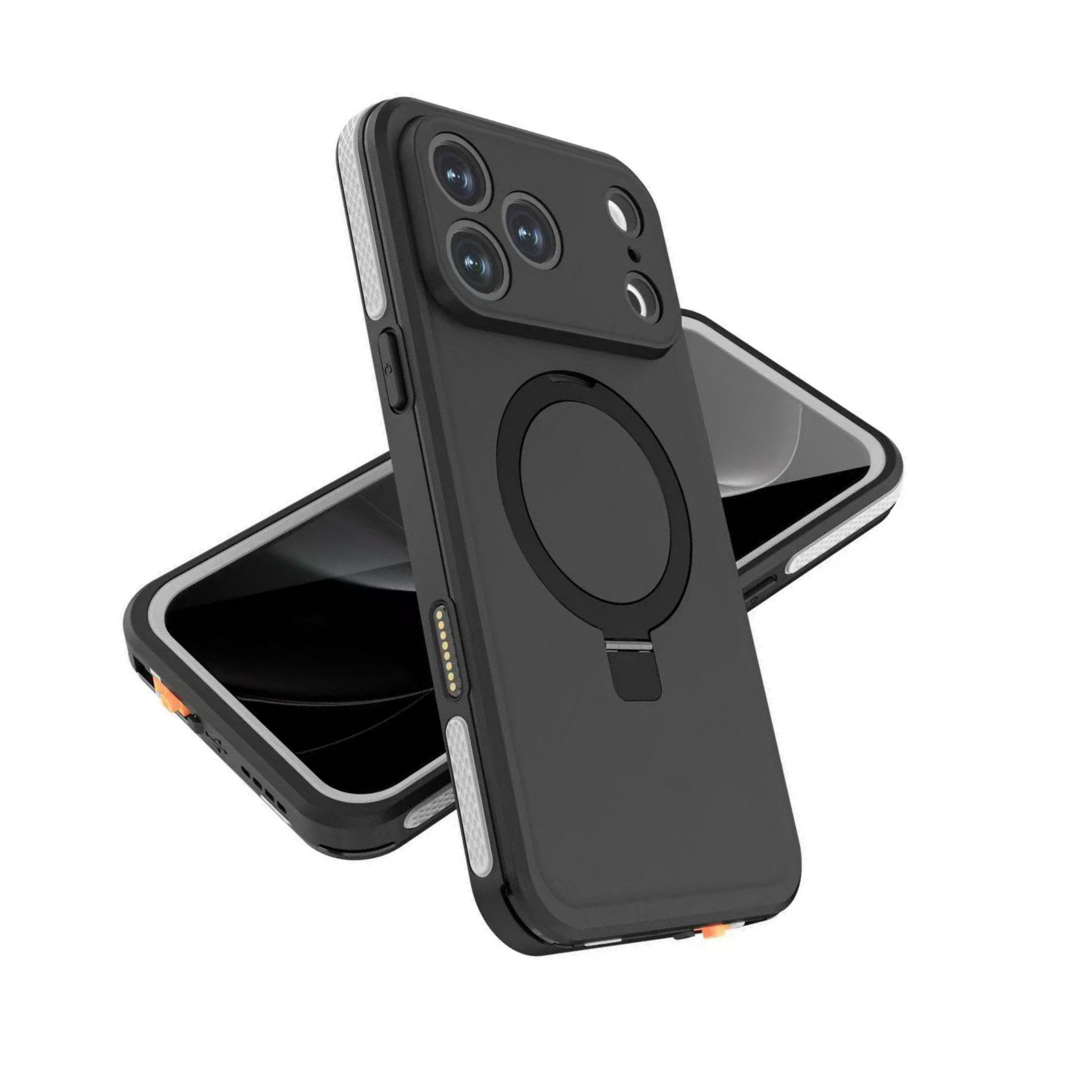 Carcasa sellada Waterproof  , resistente , carga inalámbrica magsafe ,   iPhone 17 Pro max